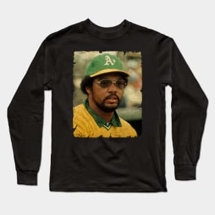 Reggie Jackson in Oakland Athletics, 1973 Long Sleeve T-Shirt